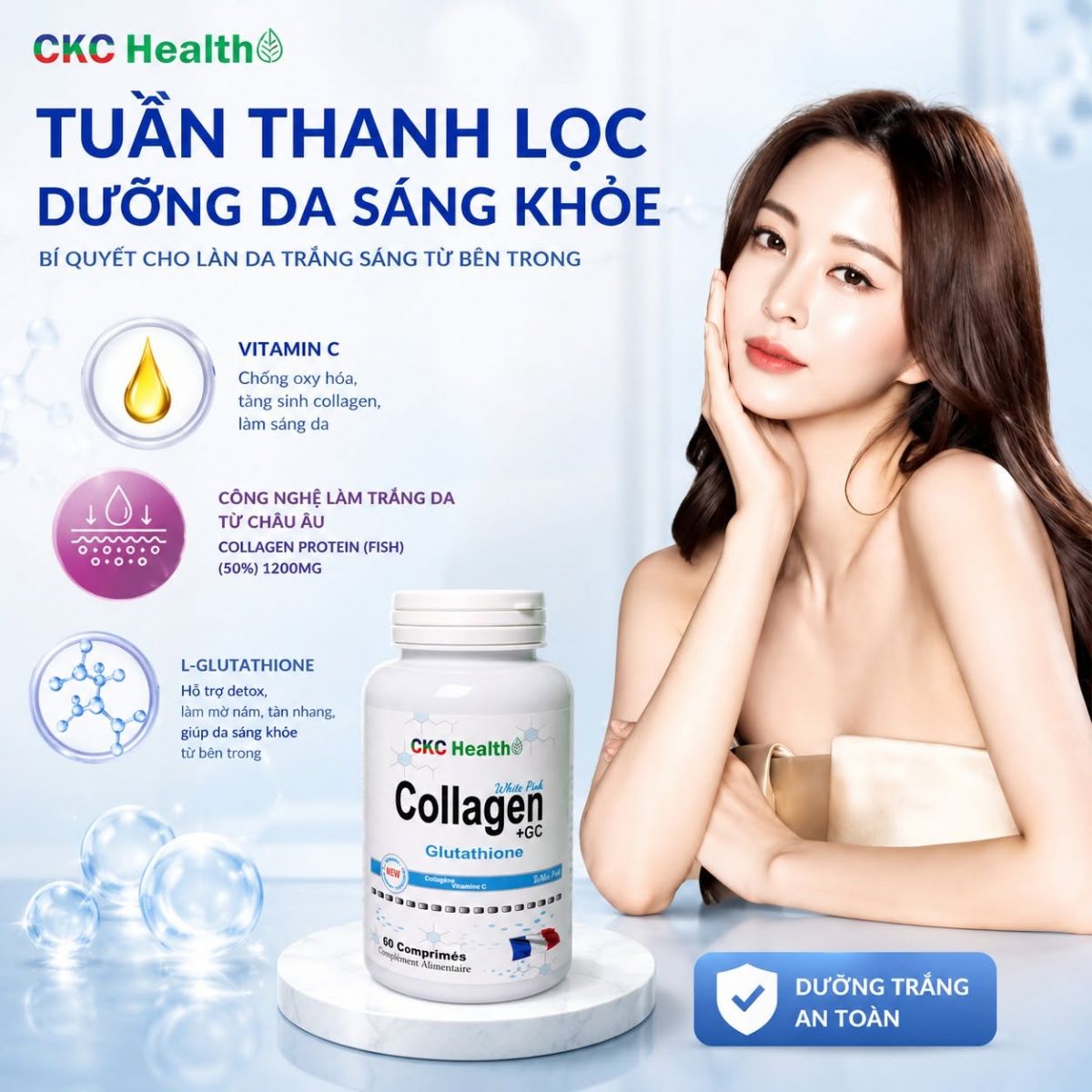 8 TUẦN THANH LỌC – DƯỠNG DA SÁNG KHỎE TỪ BÊN TRONG